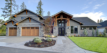 Street side front of Doriot Construction's 2018 Timberline Build in Camas, WA